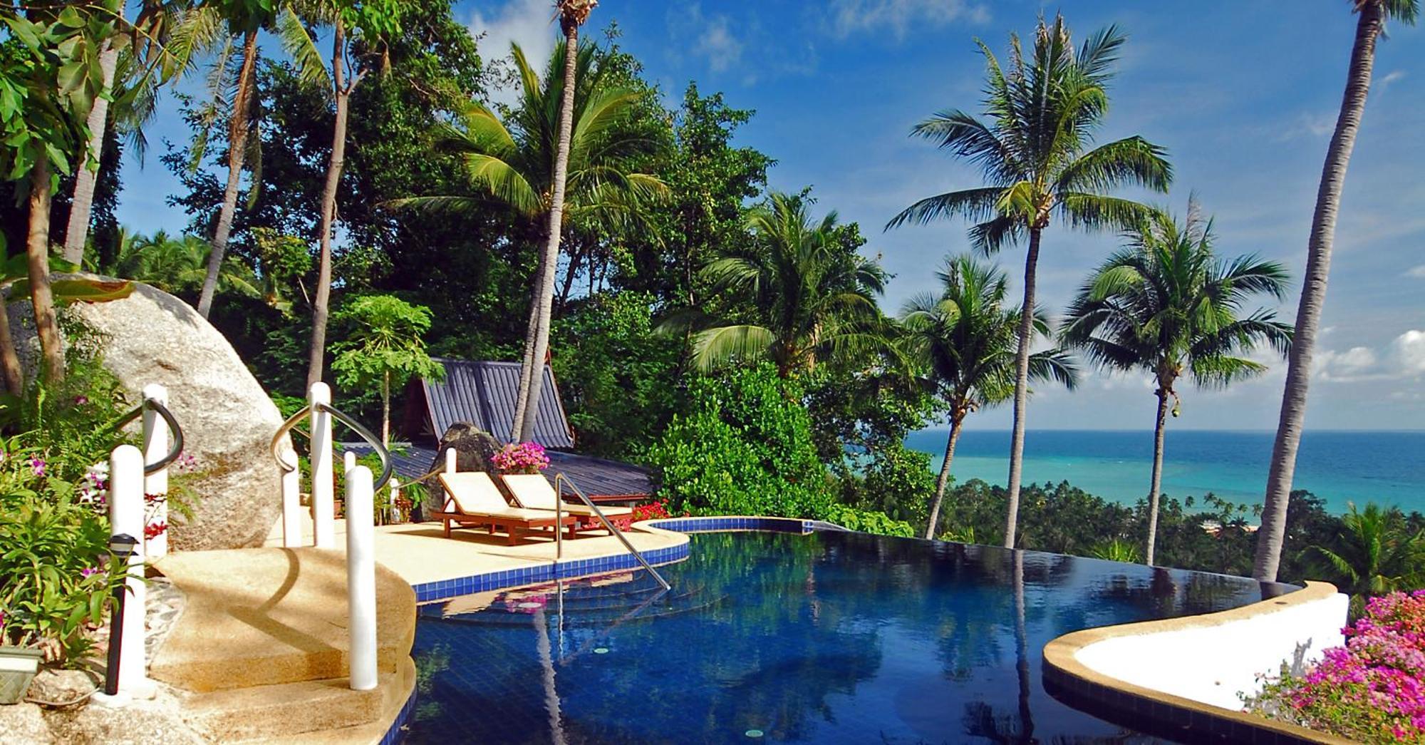 Seaview Paradise Mountain Holiday Villas Resort Lamai Beach  Exterior photo